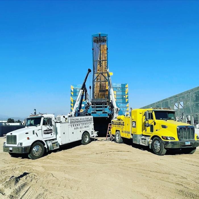Images Reliable Crane Service