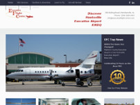 Executive Flight Center website screenshot