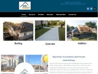 Website Screenshot Aris Construction Group Corp