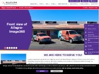 Website Screenshot Allegra Marketing Print Mail
