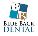 Blue Back Dental: Avon Location Logo