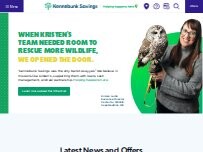 Website Screenshot Kennebunk Savings
