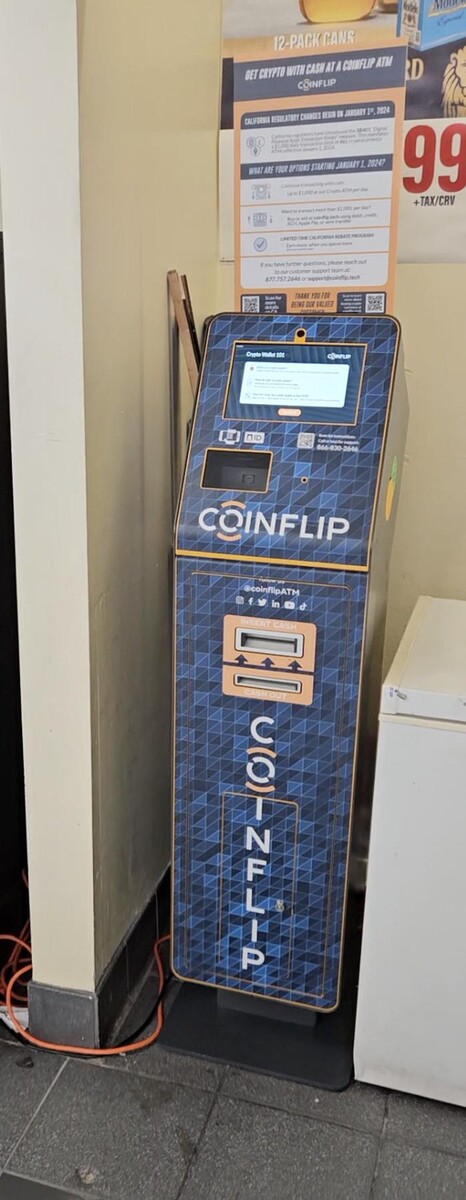 Images CoinFlip Bitcoin ATM - AMPM (Fremont)