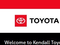 Website Screenshot Kendall Toyota of Anchorage