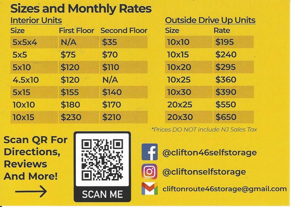 Images Clifton Rt. 46 Self Storage