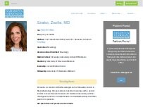 Website Screenshot Szabo, Zsofia, MD