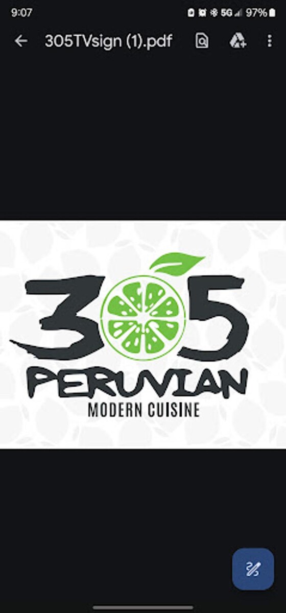 305 Peruvian Modern Cuisine Logo