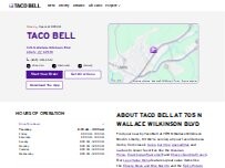 Website Screenshot Taco Bell