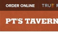 Website Screenshot PT's Pub