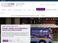 Website Screenshot Window Genie of Killeen