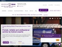 Website Screenshot Window Genie of Toledo