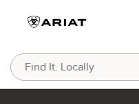 Website Screenshot Ariat Brand Shop