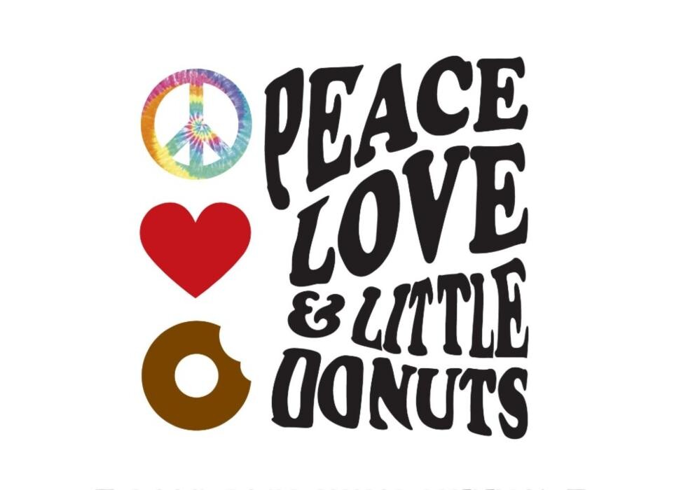 Peace, Love and Little Donuts of Hyde Park Logo