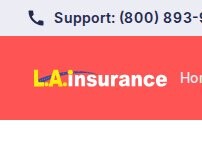 Website Screenshot L.A. Insurance