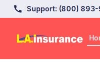 Website Screenshot L.A. Insurance