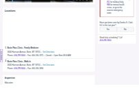 Website Screenshot Danika S. Clark, DO