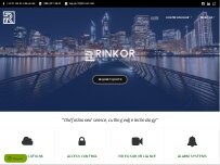 Website Screenshot Rinkor Technology Solutions