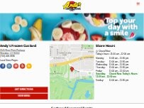 Website Andy's Frozen Custard