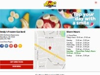 Website Andy's Frozen Custard