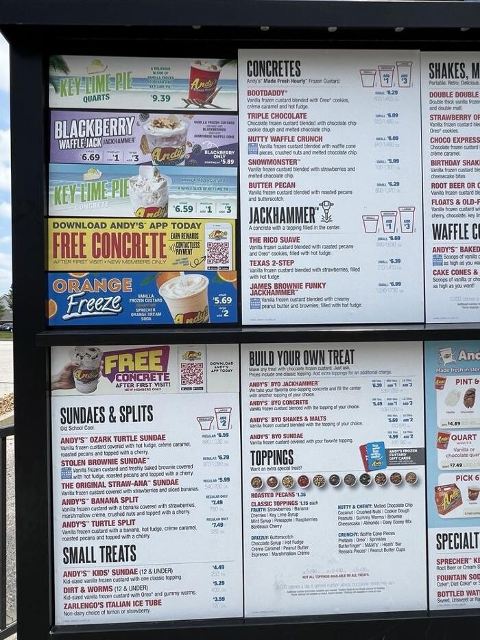 Images Andy's Frozen Custard