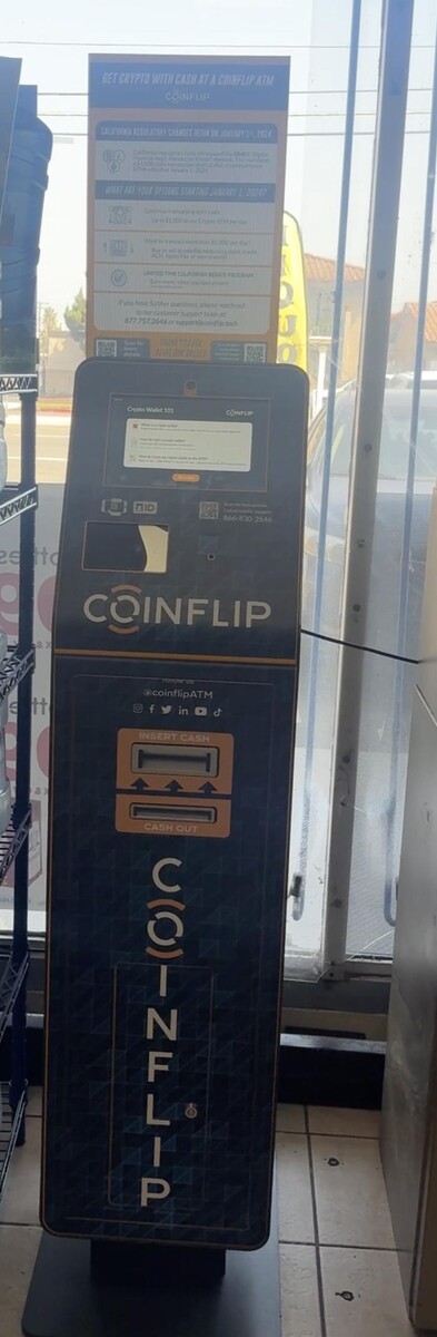 Images CoinFlip Bitcoin ATM - M&K Market (Whittier)