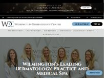 Website Screenshot Wilmington Dermatology Center