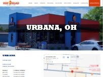 Website Screenshot Hot Head Burritos
