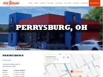 Website Screenshot Hot Head Burritos