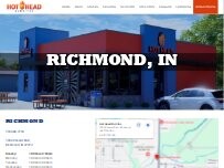 Website Screenshot Hot Head Burritos