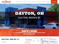 Website Screenshot Hot Head Burritos