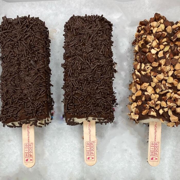 Images HipPOPs handcrafted gelato bars
