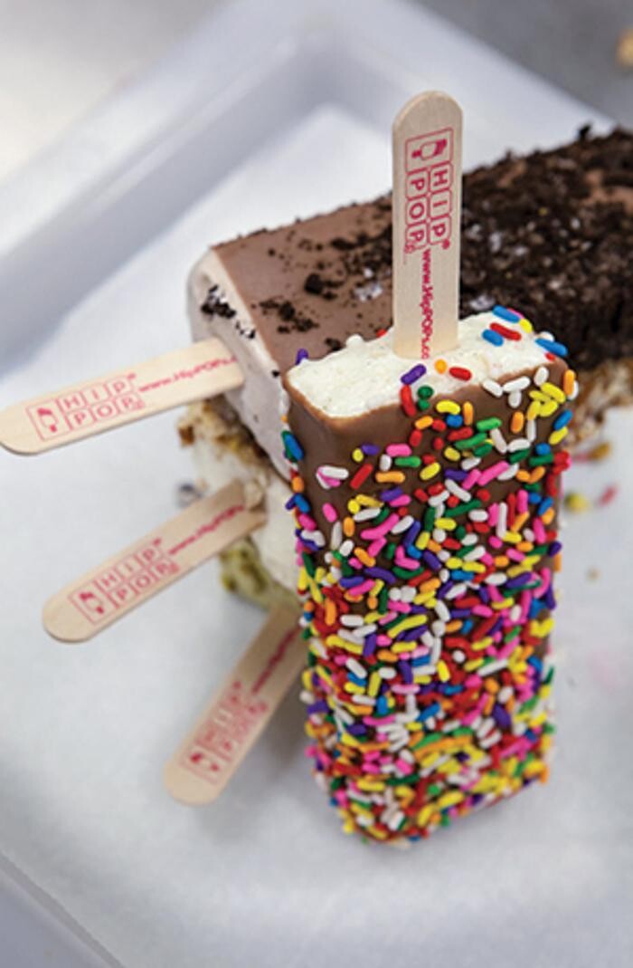 Images HipPOPs handcrafted gelato bars