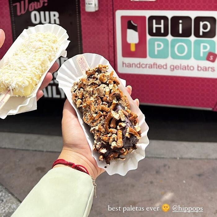 Images HipPOPs handcrafted gelato bars