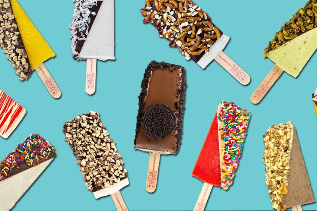 Images HipPOPs handcrafted gelato bars