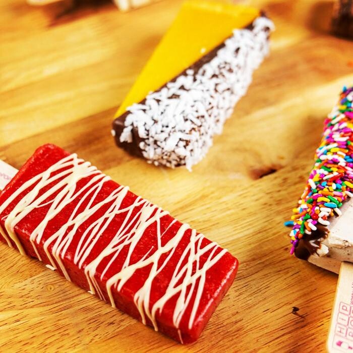 Images HipPOPs handcrafted gelato bars