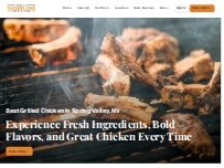 Website Screenshot Nevada Chicken Cafe