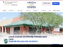 Website Screenshot American Five Star Auto Repair & Transmission