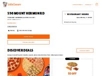 Website Screenshot Little Caesars Pizza