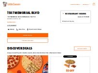Website Screenshot Little Caesars Pizza