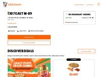 Website Screenshot Little Caesars Pizza