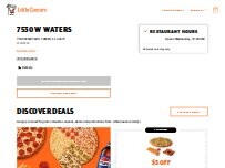Website Screenshot Little Caesars Pizza
