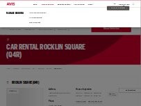 Website Screenshot Avis Car Rental