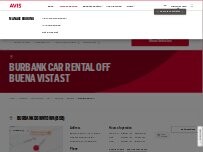 Website Screenshot Avis Car Rental