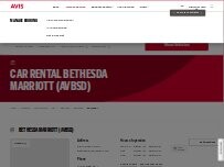 Website Avis Car Rental