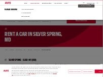 Website Screenshot Avis Car Rental