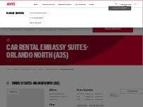 Website Screenshot Avis Car Rental
