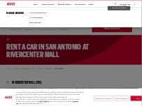 Website Screenshot Avis Car Rental