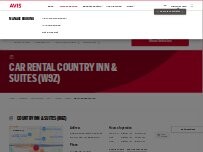 Website Screenshot Avis Car Rental