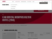 Website Screenshot Avis Car Rental