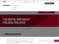 Website Screenshot Avis Car Rental
